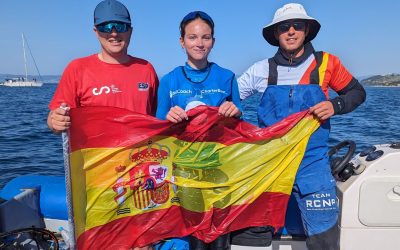 Gabriela Morell, campeona de Europa de ILCA 4