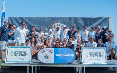 El Real Club de Regatas de Alicante, mejor club clasificado del Campeonato de España de Remo de Mar