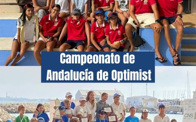 El Club de Mar brilla en el Campeonato de Andalucía de Optimist
