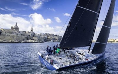Pablo Arrarte y Javier de la Plaza a bordo del Balthasar ganan la Rolex Middle Sea Race 2025