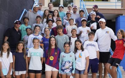 La cantera de Optimist del RCNT completa una tecnificación en Murcia