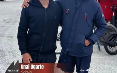 Destacado papel de Unai de Ugarte y Guillermo Bravo de Laguna en el Mundial Juvenil de ILCA 4