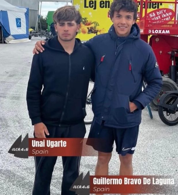 Destacado papel de Unai de Ugarte y Guillermo Bravo de Laguna en el Mundial Juvenil de ILCA 4