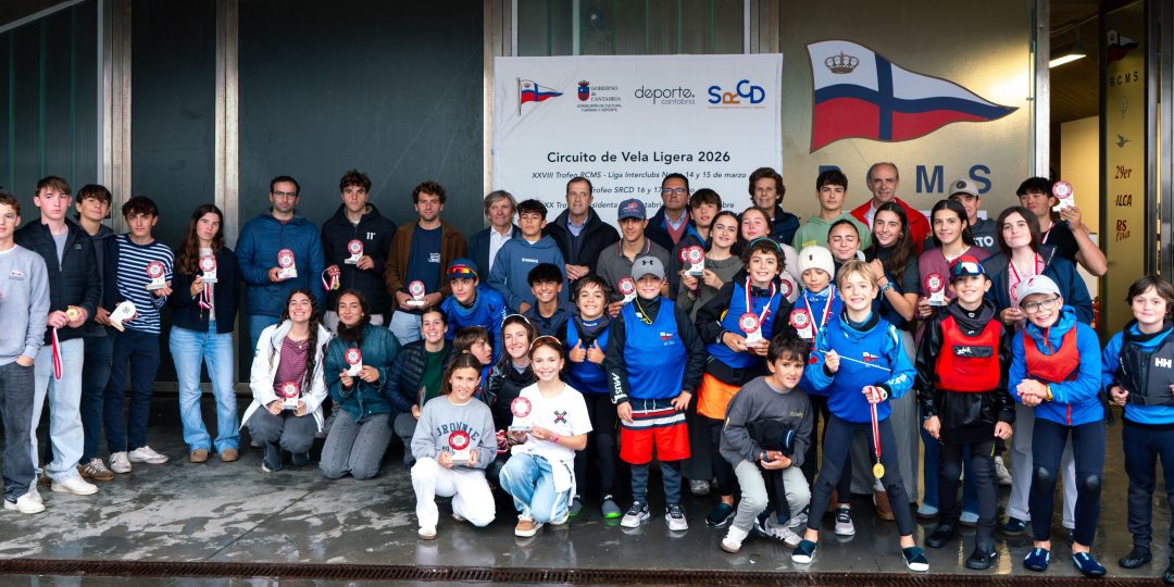 El XX Trofeo Presidenta de Cantabria pone el broche al Circuito de Vela Ligera SRCD