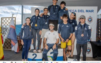 El RCRA firma un pleno de podios en la Copa Autonómica de 420